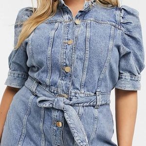 Denim dress
